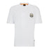 CAMISETA BLANCA TEGLITCH LOGO BOSS